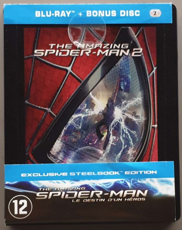 The Amazing Spider Man 2 Steelbook 2 Disc Blu Ray BlurayShop Nl