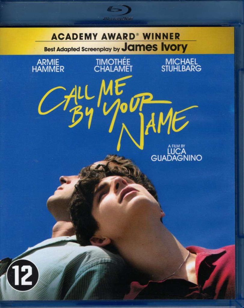 Call Me By Your Name Blu Ray BlurayShop Nl