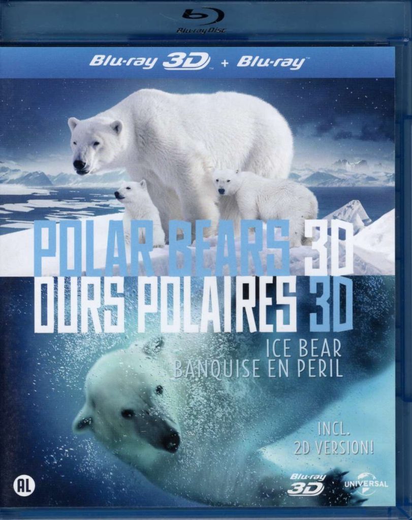 Polar Bears Ice Bear 3D Blu Ray Blu Ray BlurayShop Nl