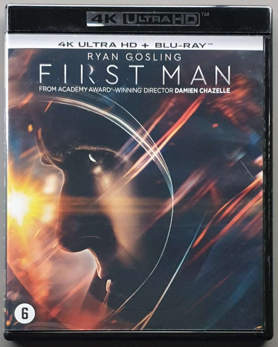 First Man (4K Ultra HD + Blu-ray) Blu-ray - BlurayShop.nl