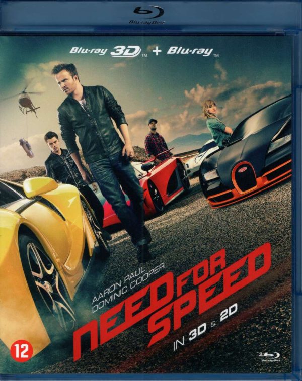 Need for Speed 3D + Blu-ray