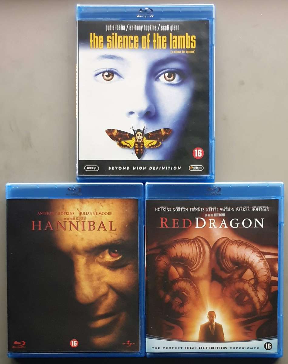 Hannibal Lecter Trilogy Blu-ray - BlurayShop.nl