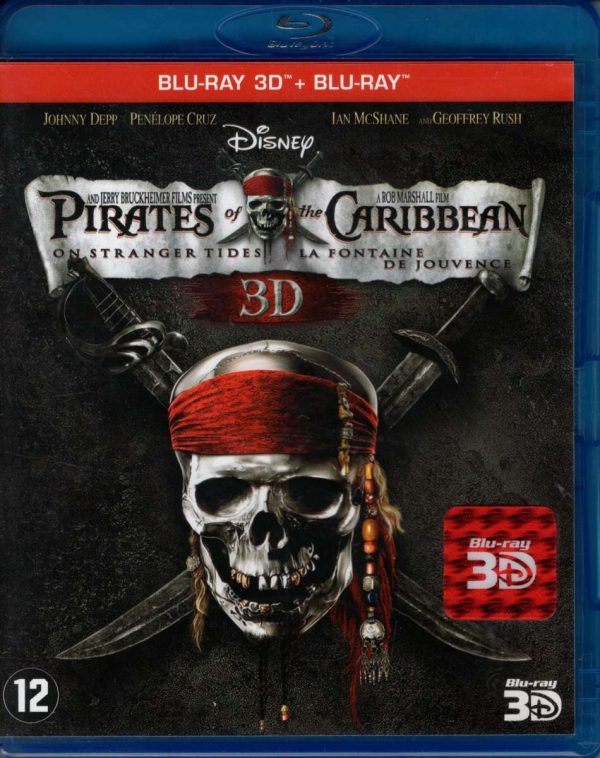 Pirates of the Caribbean: On Stranger Tides 3D + Blu-ray