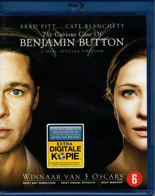 The Curious Case of Benjamin Button - 2 disc Blu-ray