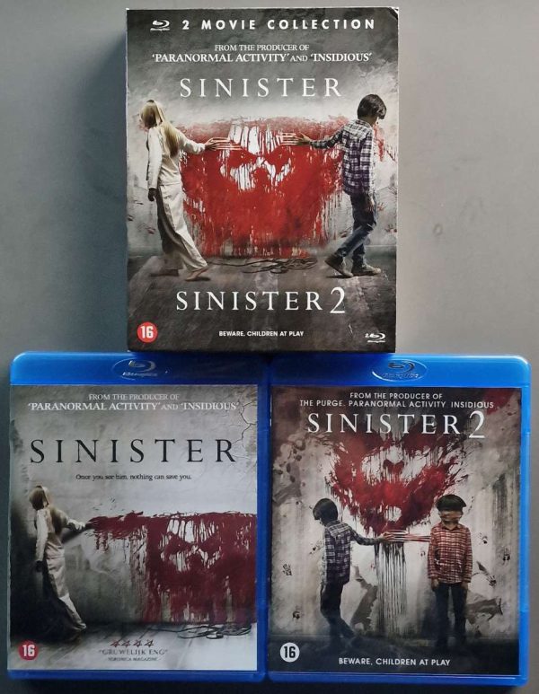 Sinister + Sinister 2 - 2 movie Collection (Blu-ray)