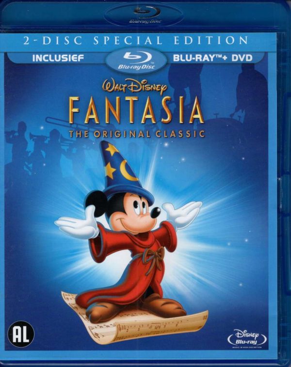 Fantasia - 2 disc special edition (bluray/dvd)