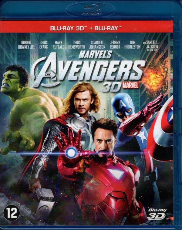 The Avengers 3D + Blu-ray - 2 disc