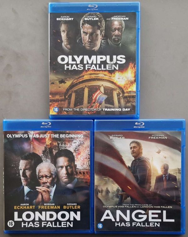 Olympus + London + Angel has Fallen (Blu-ray)