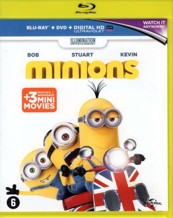 Minions - 2 disc Blu-ray + DVD