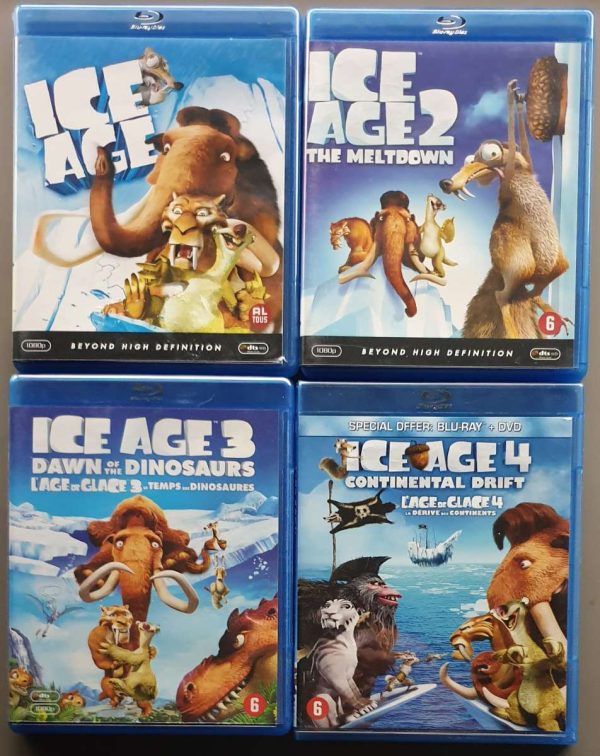 Ice Age 1 t/m 4 (Blu-ray)