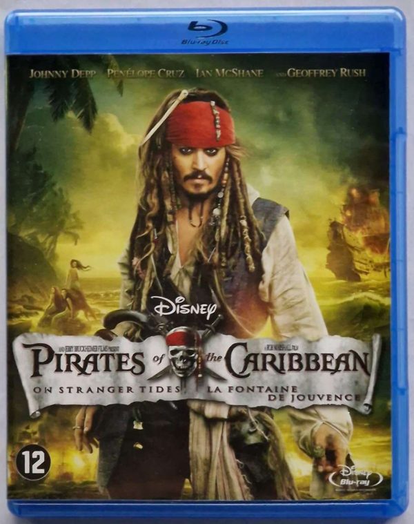 Pirates of the Caribbean 4 On Stranger Tides (Blu-ray)