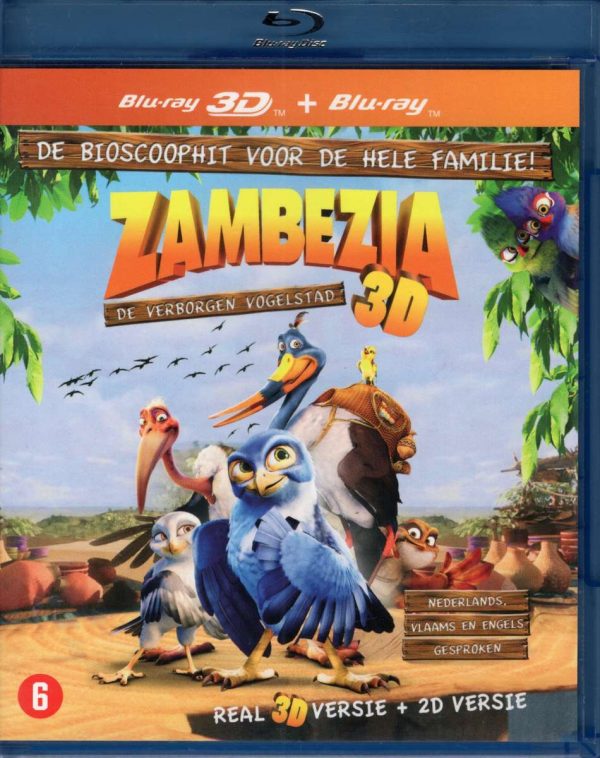 Zambezia 3D + Blu-ray