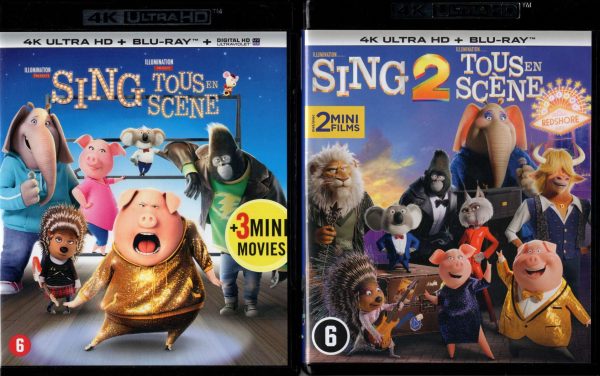 Sing + Sing 2 - 4K Ultra HD + Blu-ray