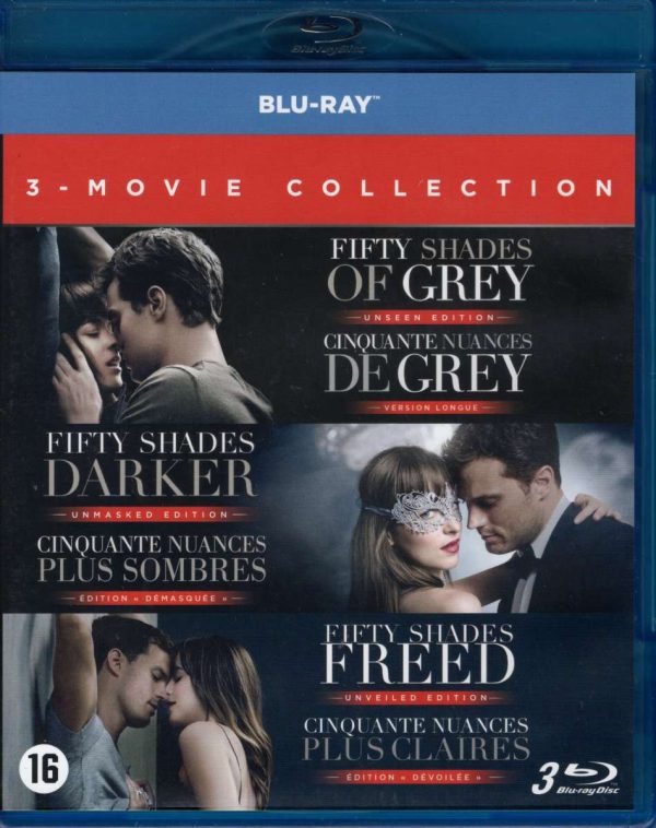 Fifty Shades 3 Movie Collection (Blu-ray)