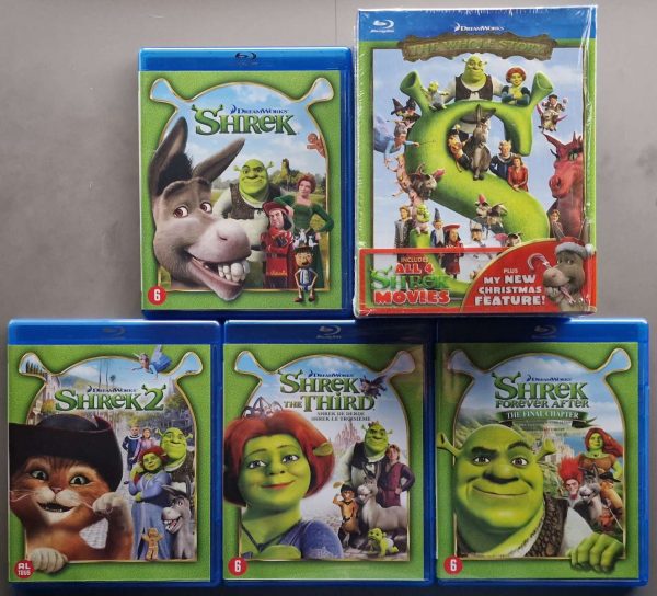 Shrek The Whole Story (Shrek 1 t/m 4) Blu-ray