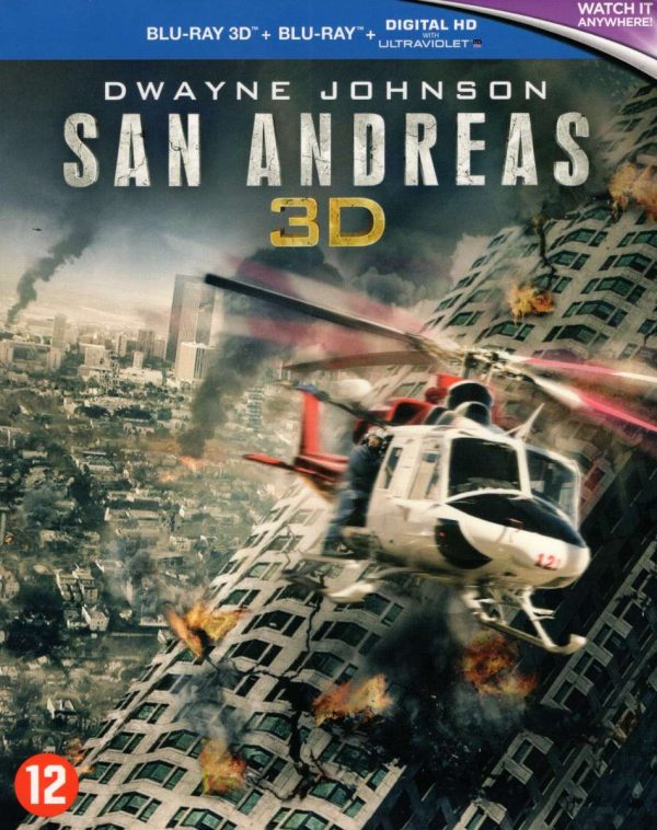 San Andreas 3D + Blu-ray - 2 disc