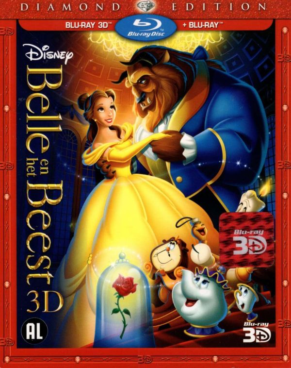 Belle en het Beest 3D + Blu-ray