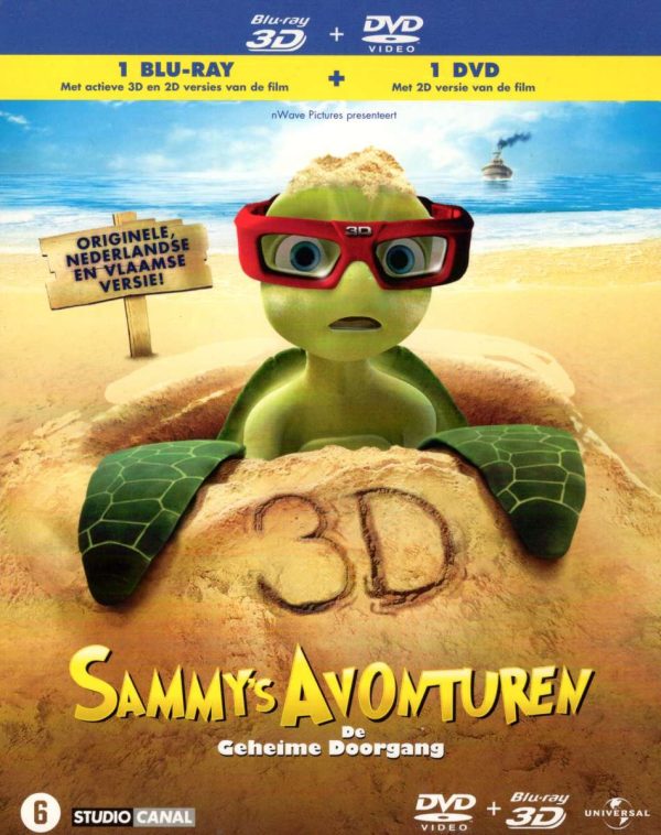 Sammy’s Avonturen De Geheime Doorgang 3D + 2D Blu-ray + DVD