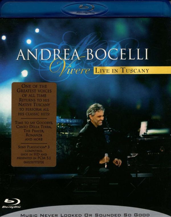 Andrea Bocelli - Vivere Live in Tuscany (Blu-ray)