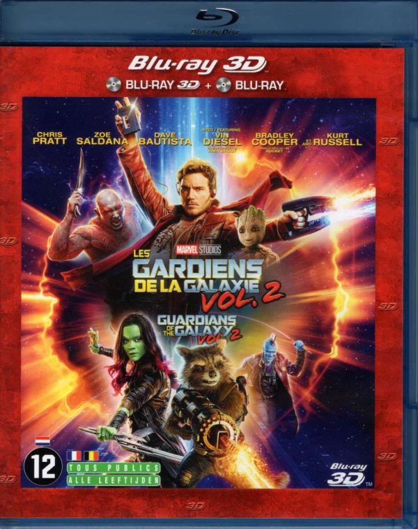 Guardians of the Galaxy Vol. 2 3D + Blu-ray