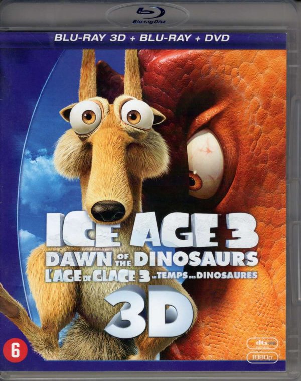 Ice Age 3: Dawn of the Dinosaurs 3D + Blu-ray + DVD