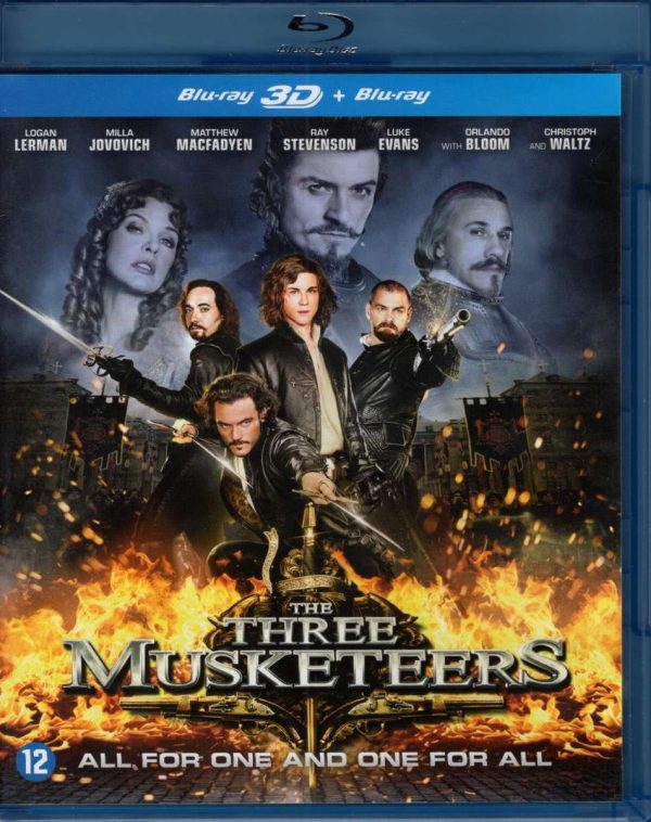 The Three Musketeers 3D + Blu-ray