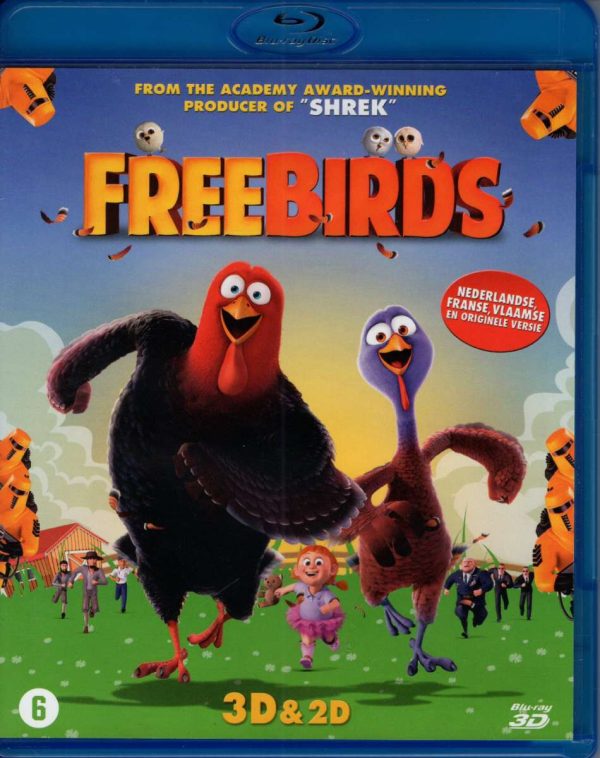 Free Birds 3D + 2D Blu-ray