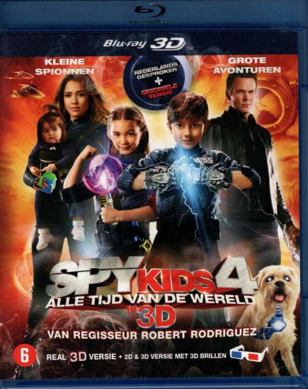 Spy Kids 4 All the Time in the World 3D + Blu-ray