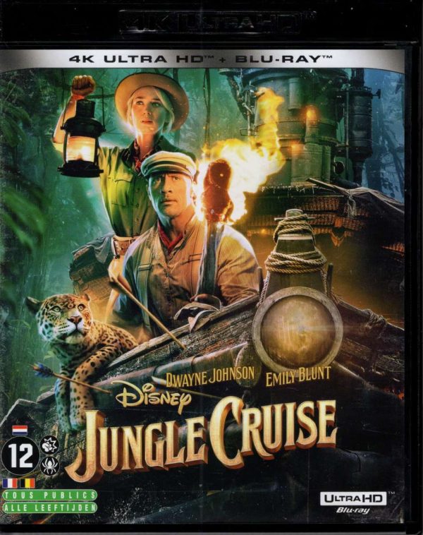 Jungle Cruise - 4K Ultra HD + Blu-ray (4K met Engelse en Blu-ray met NL Ondertiteling)