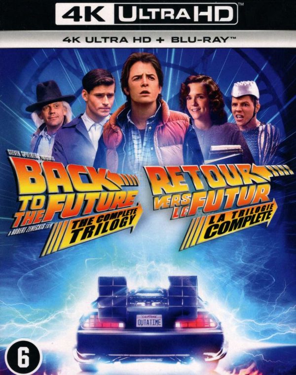 Back to the Future The Complete Trilogy - 4K Ultra HD + Blu-ray