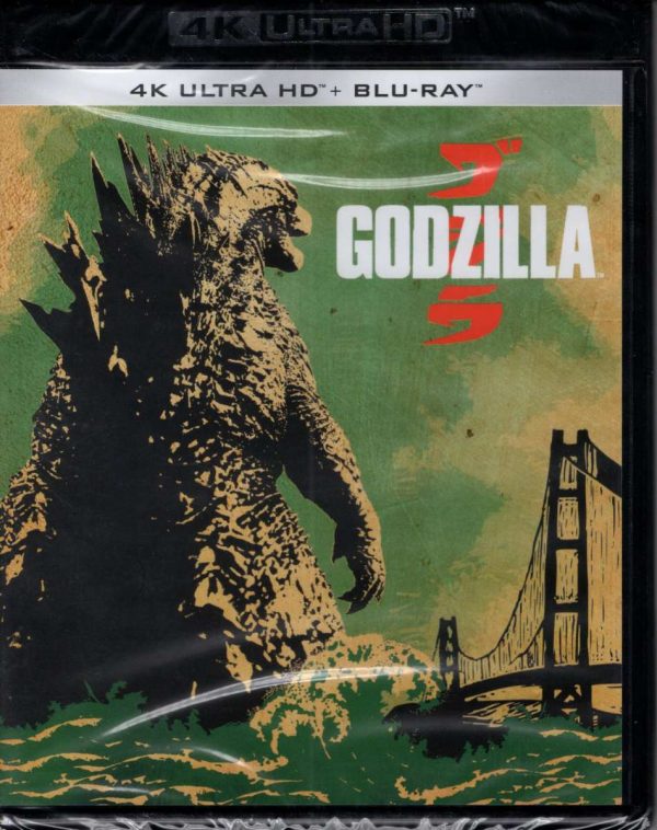 Godzilla (2014) - 4K Ultra HD + Blu-ray - nieuw in seal