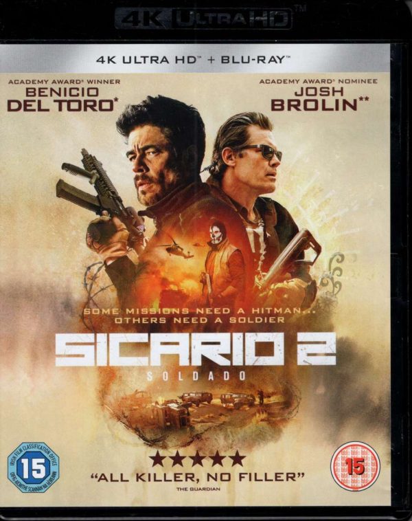 Sicario: Day of the Soldado - 4K Ultra HD + Blu-ray (Import Geen NL Ondertiteling)