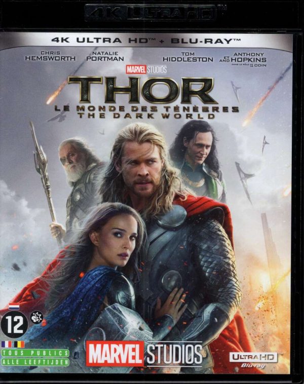 Thor The Dark World - 4K Ultra HD + Blu-ray (4K Geen NL Ondertiteling, Blu-ray Wel)