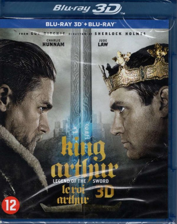 King Arthur: Legend of the Sword 3D + Blu-ray - nieuw in seal