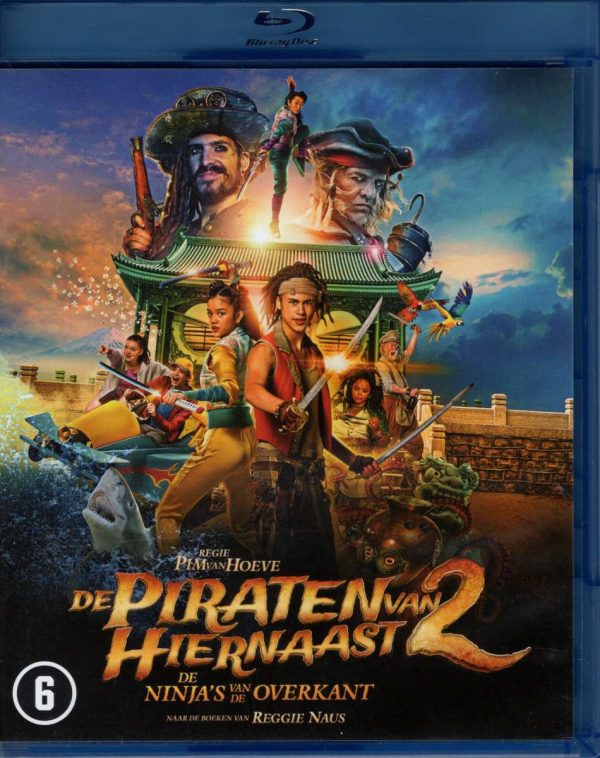 De Piraten van Hiernaast II: De Ninja's van de Overkant (Blu-ray)