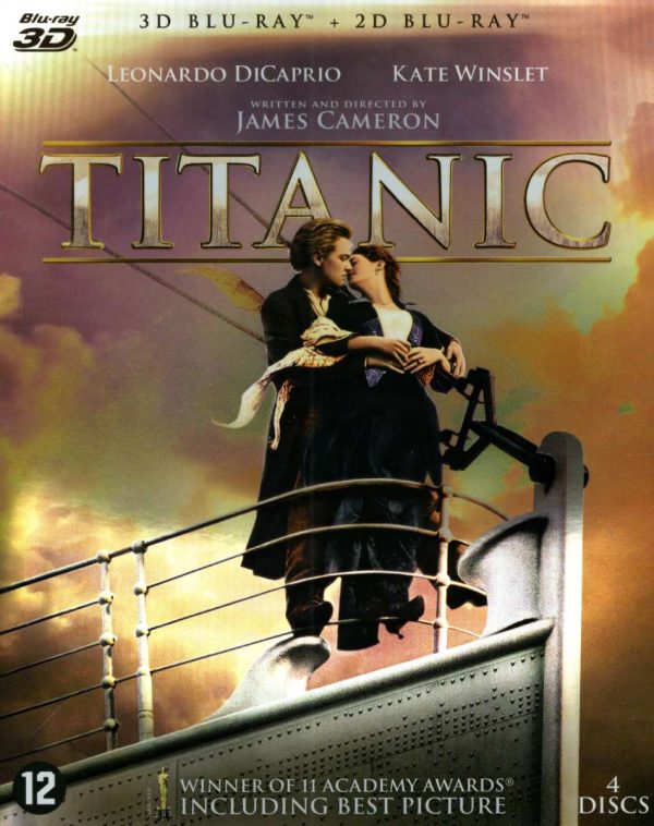 Titanic 3D + Blu-ray - 4 disc