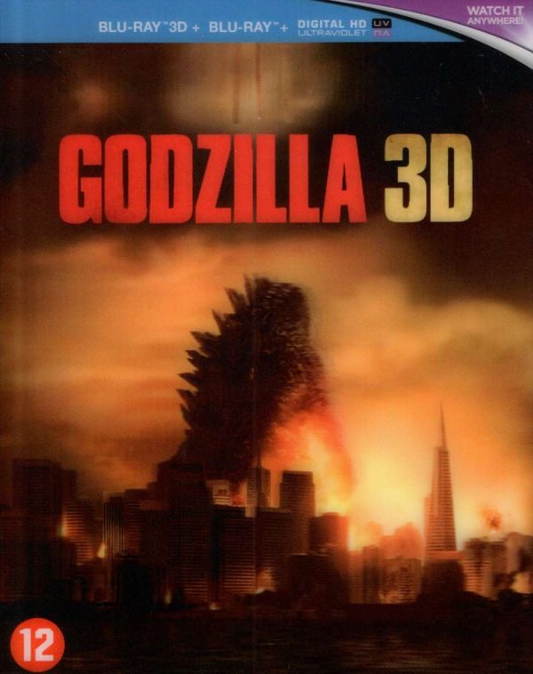 Godzilla 3D + Blu-ray (2014) - 2 disc